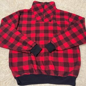 Stats Buffalo Plaid Pullover Jacket